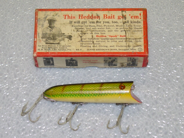 Vintage Heddon Lucky 13 Fishing Lure Original Box 1970's -  Canada