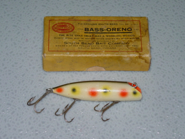 VINTAGE FISHING LURES lot CCBC Heddon South Bend Rush Tango Bomber Bass  Oreno $27.66 - PicClick